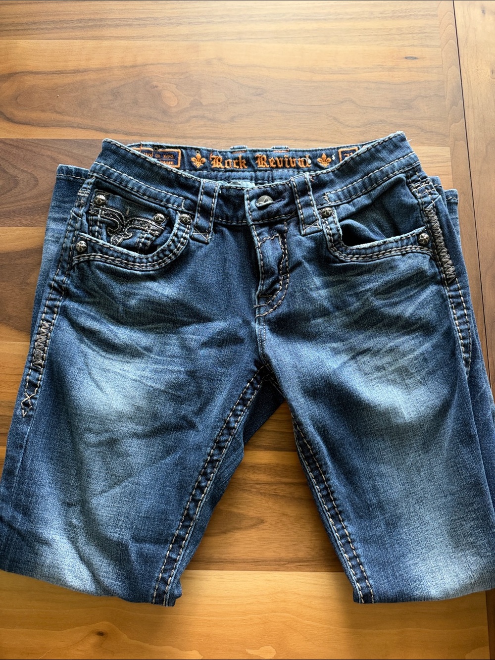 Rock Revival Men’s Nakio Slim Boot Jeans
